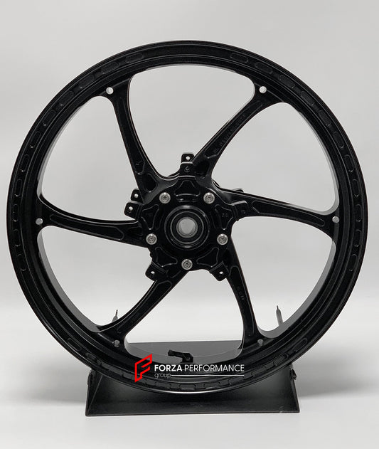 We manufacture premium quality forged motorcycle wheels rims for YAMAHA in any design, size, color.

Wheel sizes (motorcycle spec):

Front: 3.5 x 17

Rear: 5.5 x 17

Weight:

Front: 4 kg (8.82 lbs)

Rear: 4.85 kg (10.69 lbs)


Finishing: Satin Black

Forza Performance Group engineers and manufactures each forged motorcycle wheel individually per order. This ensures precise fitment, uncompromised strength, and unique styling. Whether for racing, touring, or daily use — our wheels are built for both performan