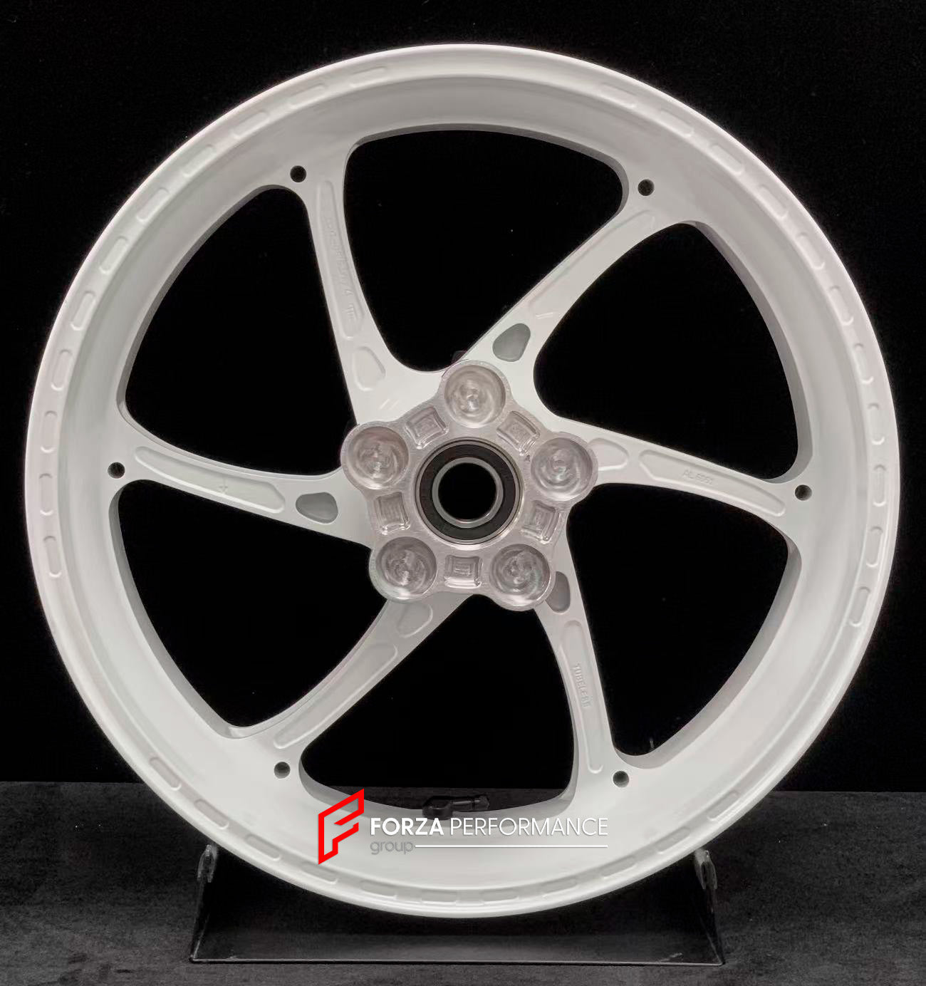 We manufacture premium quality forged motorcycle wheels rims for YAMAHA in any design, size, color.

Wheel sizes (motorcycle spec):

Front: 3.5 x 17

Rear: 5.5 x 17

Weight:

Front: 4.35 kg (9.59 lbs)

Rear: 4.95 kg (10.91 lbs)


Finishing: Gloss White

Forza Performance Group engineers and manufactures each forged motorcycle wheel individually per order. This ensures precise fitment, uncompromised strength, and unique styling. Whether for racing, touring, or daily use — our wheels are built for both perfor