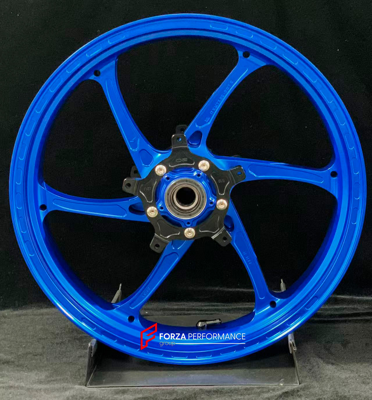 We manufacture premium quality forged motorcycle wheels rims for YAMAHA in any design, size, color.

Wheel sizes (motorcycle spec):

Front: 3.5 x 17

Rear: 5.5 x 17

Weight:

Front: 4.15 kg (9.15 lbs)

Rear: 4.75 kg (10.47 lbs)


Finishing: Gloss Blue

Forza Performance Group engineers and manufactures each forged motorcycle wheel individually per order. This ensures precise fitment, uncompromised strength, and unique styling. Whether for racing, touring, or daily use — our wheels are built for both perform