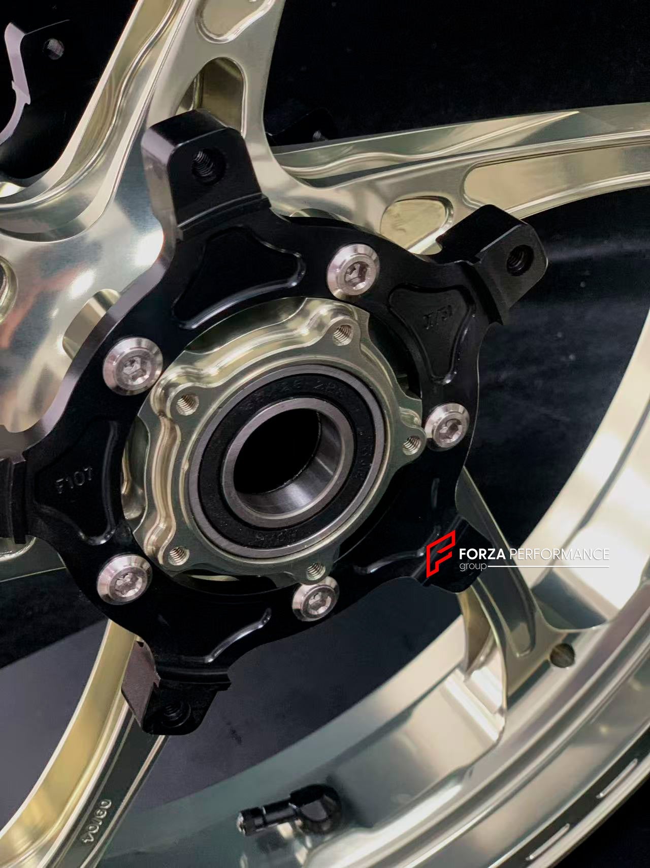 We manufacture premium quality forged motorcycle wheels rims for YAMAHA in any design, size, color.

Wheel sizes (motorcycle spec):

Front: 3.5 x 17

Rear: 6 x 17

Weight:

Front: 4.05 kg (8.93 lbs)

Rear: 5 kg (11.02 lbs)


Finishing: Gloss Bronze

Forza Performance Group engineers and manufactures each forged motorcycle wheel individually per order. This ensures precise fitment, uncompromised strength, and unique styling. Whether for racing, touring, or daily use — our wheels are built for both performanc