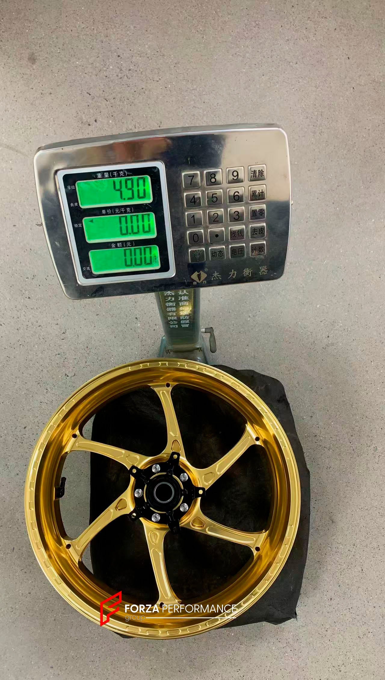 We manufacture premium quality forged motorcycle wheels rims for YAMAHA in any design, size, color.

Wheel sizes (motorcycle spec):

Front: 3.5 x 17

Rear: 6 x 17

Weight:

Front: 3.95 kg (8.7 lbs)

Rear: 4.9 kg (10.8 lbs)

Finishing: Gloss Gold

Forza Performance Group engineers and manufactures each forged motorcycle wheel individually per order. This ensures precise fitment, uncompromised strength, and unique styling. Whether for racing, touring, or daily use — our wheels are built for both performance a