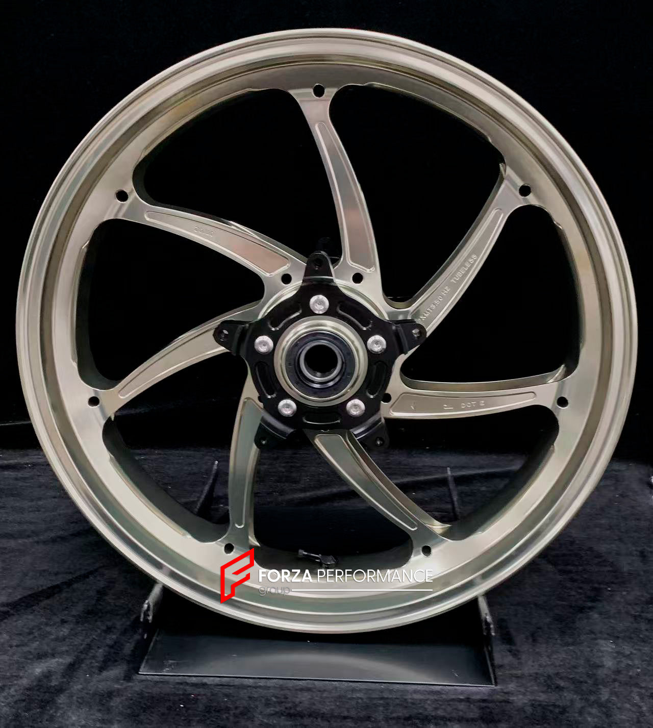 We manufacture premium quality forged motorcycle wheels rims for YAMAHA in any design, size, color.

Wheel sizes (motorcycle spec):

Front: 3.5 x 17

Rear: 5.5 x 17

Weight:

Front: 4.25 kg (9.37 lbs)

Rear: 4.9 kg (10.8 lbs)


Finishing: Gloss Titanium

Forza Performance Group engineers and manufactures each forged motorcycle wheel individually per order. This ensures precise fitment, uncompromised strength, and unique styling. Whether for racing, touring, or daily use — our wheels are built for both perfo