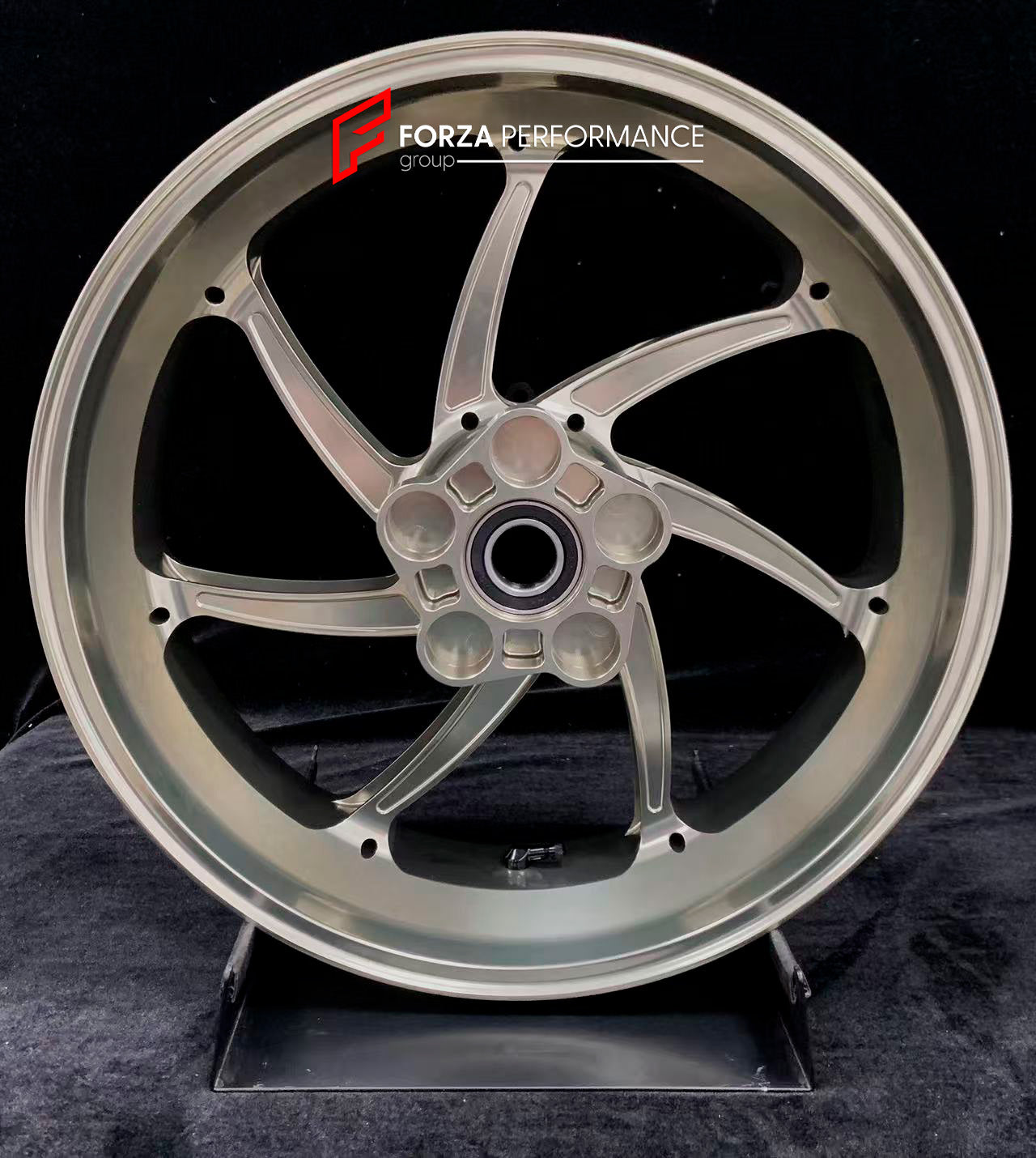 We manufacture premium quality forged motorcycle wheels rims for YAMAHA in any design, size, color.

Wheel sizes (motorcycle spec):

Front: 3.5 x 17

Rear: 5.5 x 17

Weight:

Front: 4.25 kg (9.37 lbs)

Rear: 4.9 kg (10.8 lbs)


Finishing: Gloss Titanium

Forza Performance Group engineers and manufactures each forged motorcycle wheel individually per order. This ensures precise fitment, uncompromised strength, and unique styling. Whether for racing, touring, or daily use — our wheels are built for both perfo