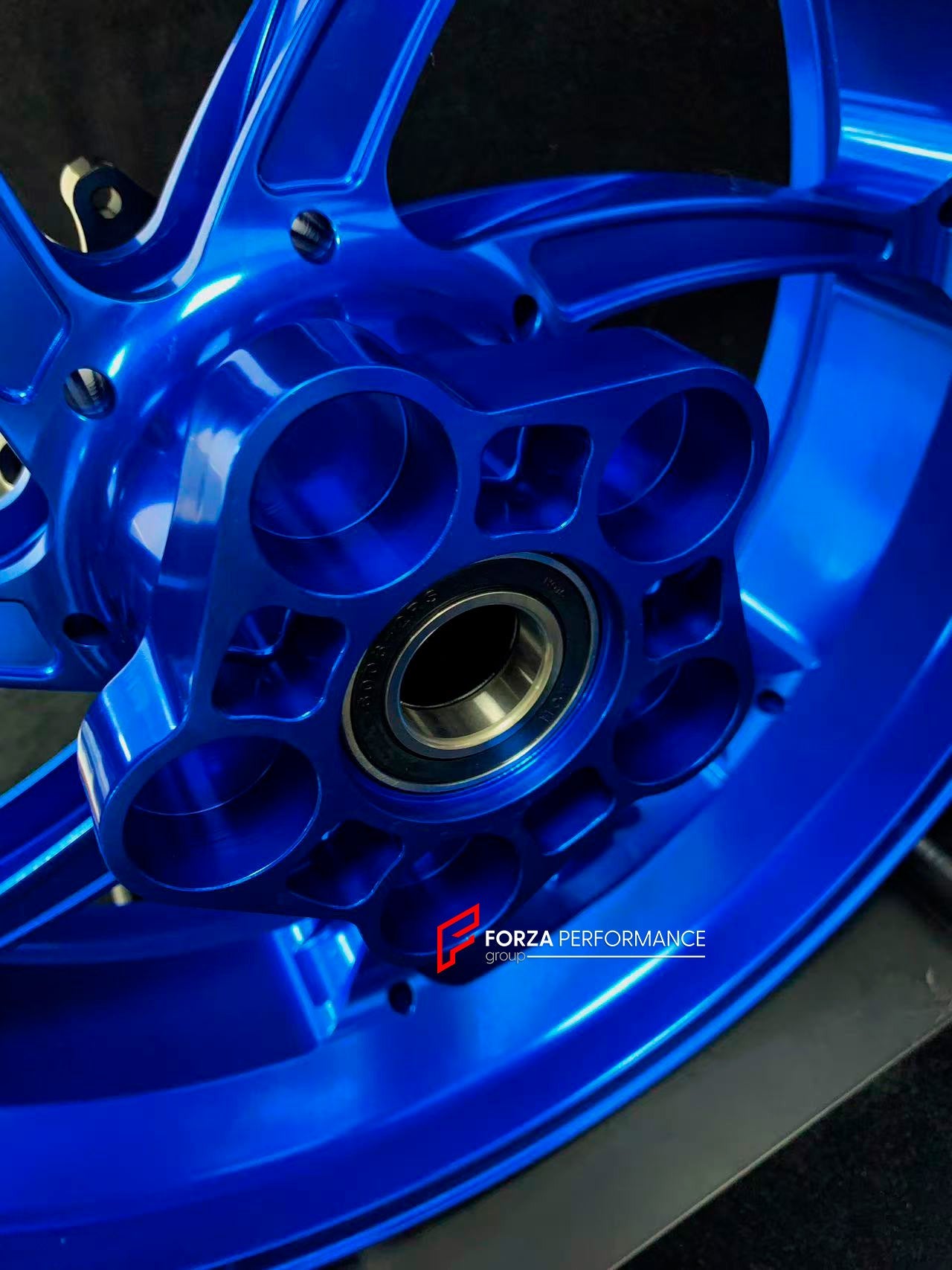 We manufacture premium quality forged motorcycle wheels rims for YAMAHA in any design, size, color.

Wheel sizes (motorcycle spec):

Front: 3.5 x 17

Rear: 5.5 x 17

Weight:

Front: 4.25 kg (9.37 lbs)

Rear: 4.9 kg (10.8 lbs)


Finishing: Gloss Blue

Forza Performance Group engineers and manufactures each forged motorcycle wheel individually per order. This ensures precise fitment, uncompromised strength, and unique styling. Whether for racing, touring, or daily use — our wheels are built for both performan