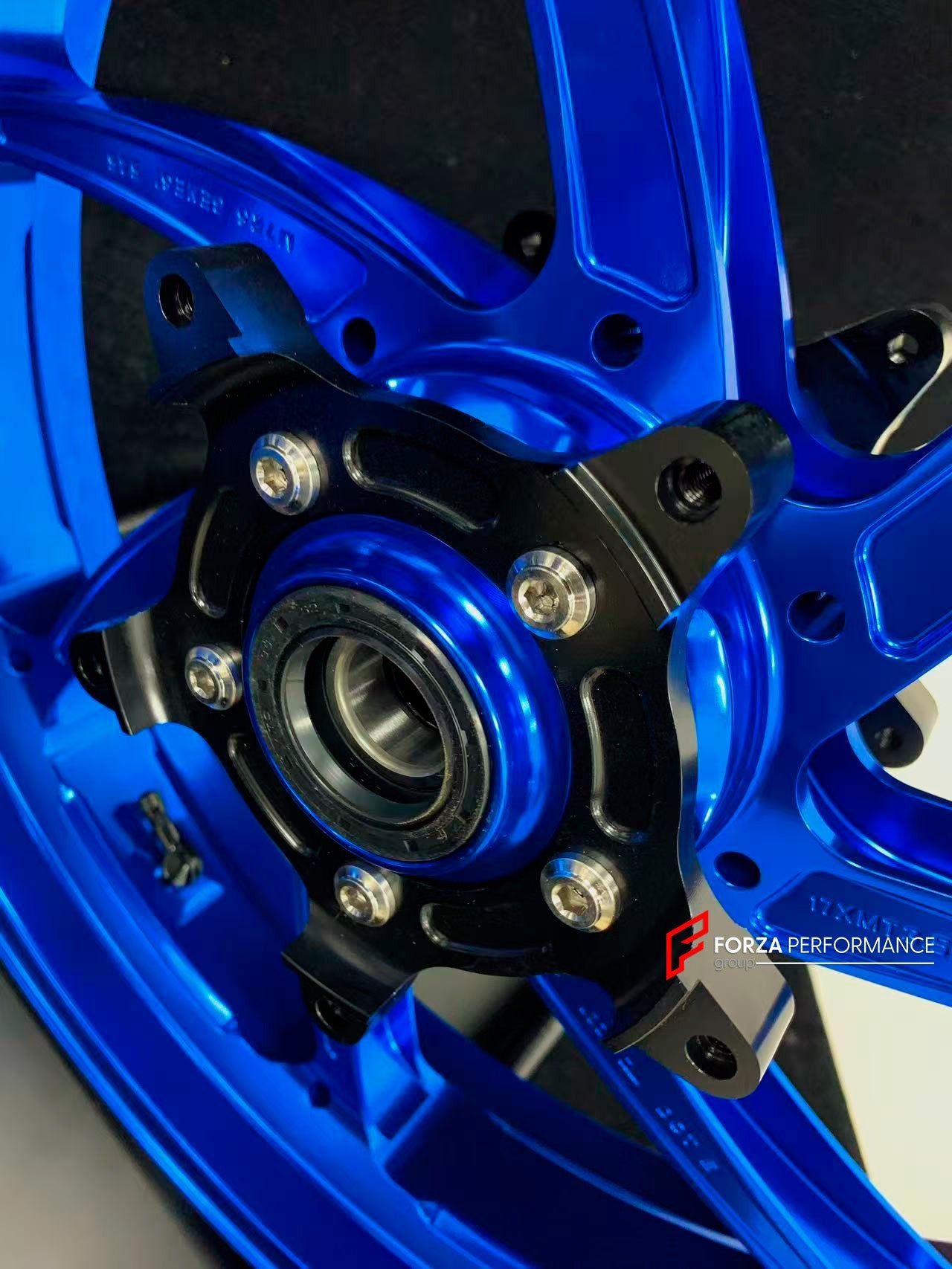 We manufacture premium quality forged motorcycle wheels rims for YAMAHA in any design, size, color.

Wheel sizes (motorcycle spec):

Front: 3.5 x 17

Rear: 5.5 x 17

Weight:

Front: 4.25 kg (9.37 lbs)

Rear: 4.9 kg (10.8 lbs)


Finishing: Gloss Blue

Forza Performance Group engineers and manufactures each forged motorcycle wheel individually per order. This ensures precise fitment, uncompromised strength, and unique styling. Whether for racing, touring, or daily use — our wheels are built for both performan