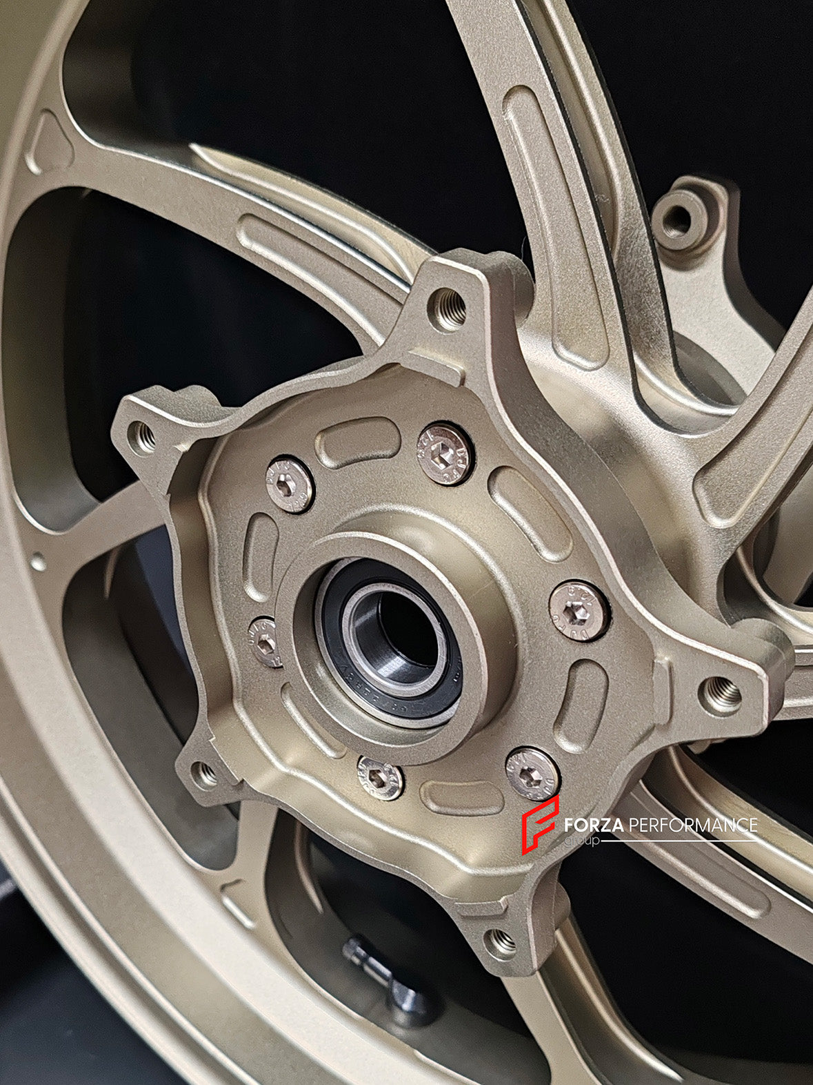 We manufacture premium quality forged motorcycle wheels rims for YAMAHA in any design, size, color.

Wheel sizes (motorcycle spec):

Front: 3.5 x 15

Rear: 4.5 x 15

Weight:

Front: 3.62 kg (7.98 lbs)

Rear: 4.8 kg (10.58 lbs)


Finishing: Satin Bronze

Forza Performance Group engineers and manufactures each forged motorcycle wheel individually per order. This ensures precise fitment, uncompromised strength, and unique styling. Whether for racing, touring, or daily use — our wheels are built for both perfor