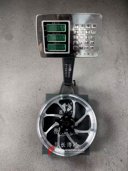 We manufacture premium quality forged motorcycle wheels rims for YAMAHA in any design, size, color.

Wheel sizes (motorcycle spec):

Front: 3.5 x 15

Rear: 4.5 x 15

Weight:

Front: 3.65 kg (8.04 lbs)

Rear: 4.85 kg (10.69 lbs)


Finishing: Gloss Silver

Forza Performance Group engineers and manufactures each forged motorcycle wheel individually per order. This ensures precise fitment, uncompromised strength, and unique styling. Whether for racing, touring, or daily use — our wheels are built for both perfo