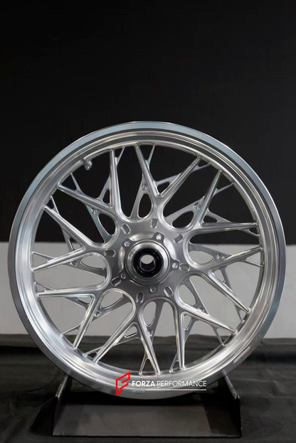 We manufacture premium quality forged motorcycle wheels rims for DUCATI DIAVEL 1200 1260 V4  in any design, size, color.

Wheel sizes (motorcycle spec):

Front: 3.5 x 17

Rear: 8.0 x 17

Finishing: Brushed clear coating

Forza Performance Group engineers and manufactures each forged motorcycle wheel individually per order. This ensures precise fitment, uncompromised strength, and unique styling. Whether for racing, touring, or daily use — our wheels are built for both performance and design.

Advantages