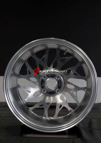 We manufacture premium quality forged motorcycle wheels rims for DUCATI DIAVEL 1200 1260 V4  in any design, size, color.

Wheel sizes (motorcycle spec):

Front: 3.5 x 17

Rear: 8.0 x 17

Finishing: Brushed clear coating

Forza Performance Group engineers and manufactures each forged motorcycle wheel individually per order. This ensures precise fitment, uncompromised strength, and unique styling. Whether for racing, touring, or daily use — our wheels are built for both performance and design.

Advantages