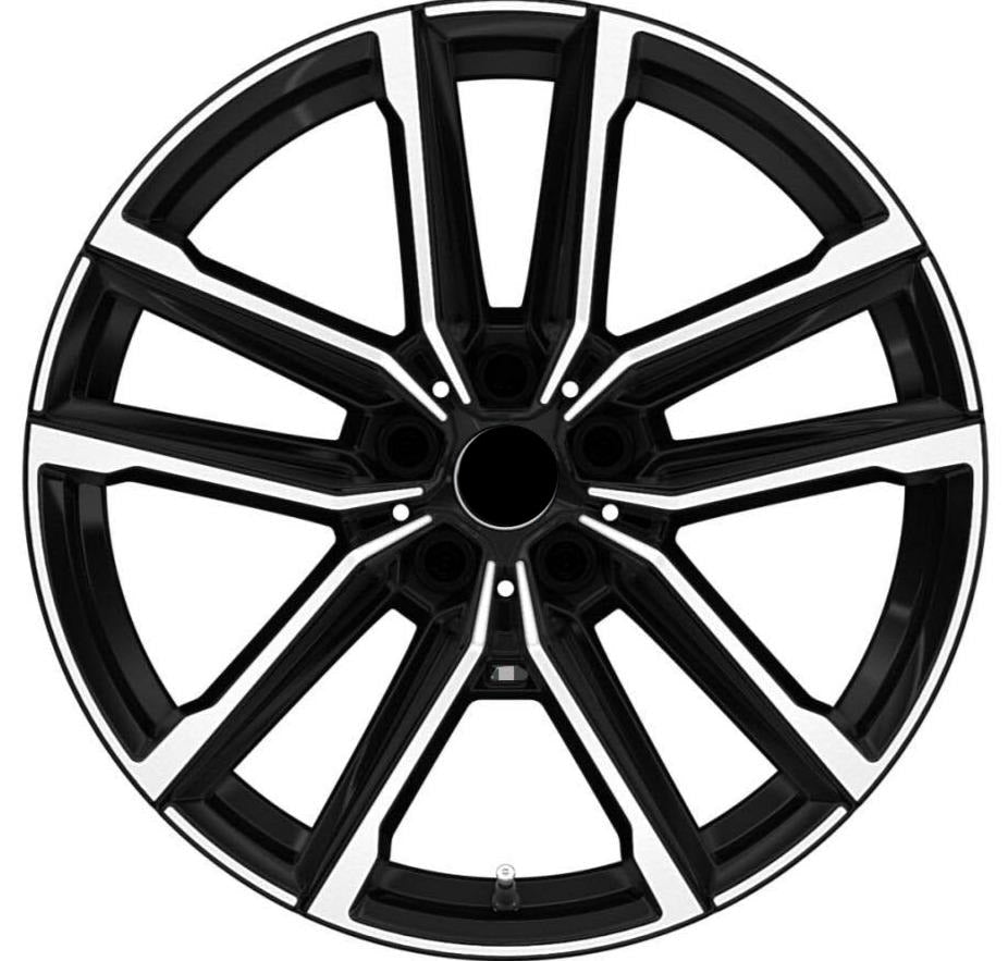 20" 21" 22" 23" 24" FORGED WHEELS Double-spoke 797 M Bicolor for BMW 1, 2, 3, 4, 5, 7, 8, X1, X2, X3, X4, X5, X6, X7, Z4, BMW I, M series