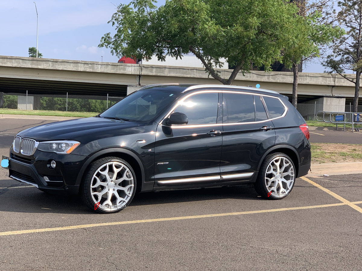FORGED WHEELS for BMW X3 F25 LCI 2015 FORZA PERFORMANCE custom fitment FORGIATO