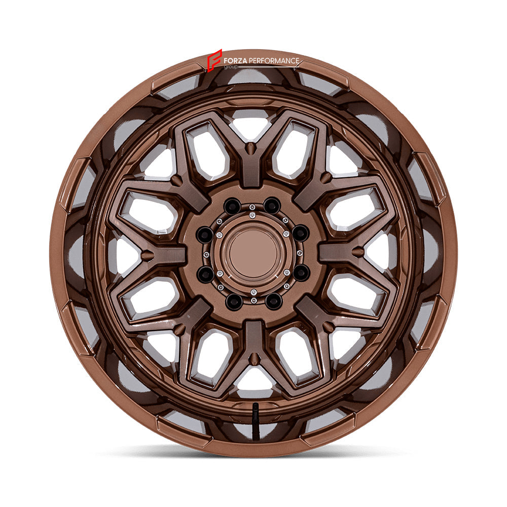 FORZA PERFORMANCE 20 INCH FORGED WHEELS for CHEVROLET 3500 HD custom fit FUEL FLUX DUALLY