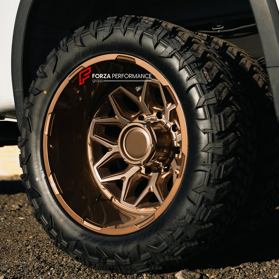 FORZA PERFORMANCE 20 INCH FORGED WHEELS for CHEVROLET 3500 HD custom fit FUEL FLUX DUALLY