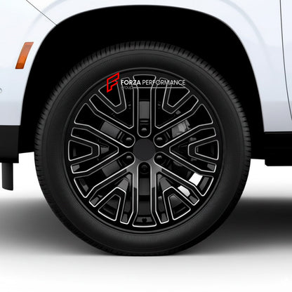 TRUCK FORGED WHEELS for CHEVROLET TAHOE SUBURBAN SUV V (GMT1YC) FACELIFT 2025+ custom fit OEM CHEVROLET TAHOE 2025