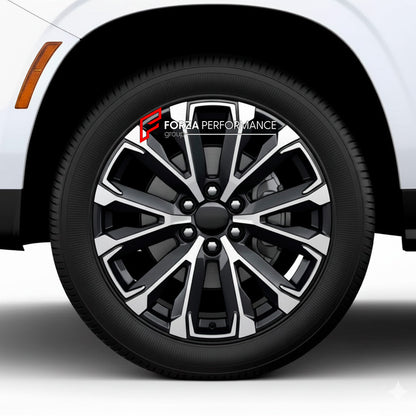 TRUCK FORGED WHEELS for CHEVROLET TAHOE SUBURBAN SUV V (GMT1YC) FACELIFT 2025+ custom fit OEM CHEVROLET TAHOE 2025