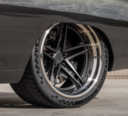 FORGED WHEELS FOR DODGE CHARGER HELLRAISER custom fit AFTERMARKET 3 PIECES 3PCS S207H