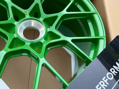 OEM GT4 RS STYLE FORGED WHEELS RIMS for PORSCHE 991 992 GT3 with CENTERLOCK