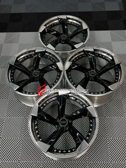 FORGED WHEELS RIMS for AUDI Q8 4M FACELIFT FORZA PERFORMANCE custom fit Q8 ROTOR OEM