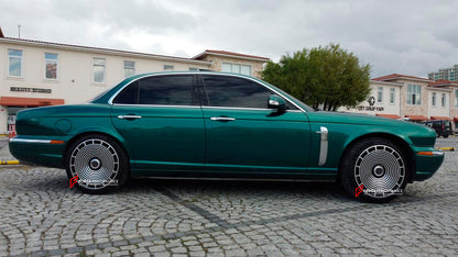 We manufacture premium quality forged wheels rims for Jaguar XJ 2015+ in any design, size, color.

Wheels size:

Front 20 x 9 ET 44

Rear 20 x 9 ET 33

Finishing: Gloss Black with Machined Face


Forza Performance Group engineers and builds each set of custom made-to-order forged wheels individually for every specific customer. This means we not only produce the desired wheel design but also provide all the necessary sizes. All of our wheels can be manufactured to suit your car specifications, offering a di