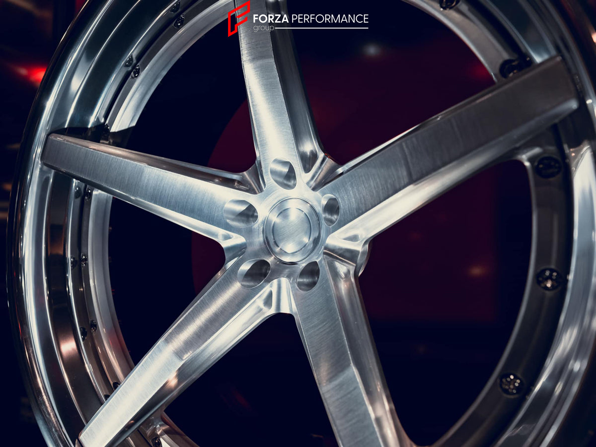 FORZA PERFORMANCE FORGED WHEELS RIMS FOR LAMBORGHINI AVENTADOR 2017 - 2022 custom fit VOSSEN VPS-3 (3-Piece)