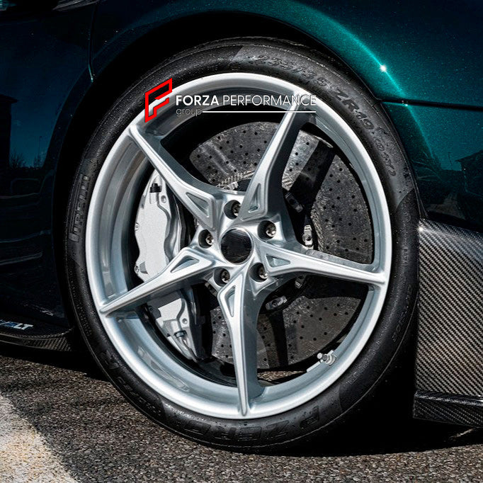 FORGED WHEELS RIMS for MCLAREN 720S 2017 - 2023 FORZA PERFORMANCE custom fit OEM MCLAREN 675LT 11B1657RP 11B1698RP