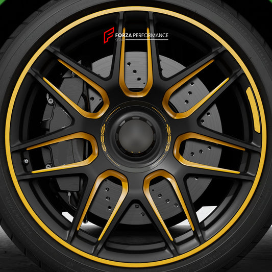 FORGED WHEELS RIMS for MERCEDES BENZ A CLASS AMG W177 A45 2018 - 2023 custom fit CROSS-SPOKE FINAL EDITION