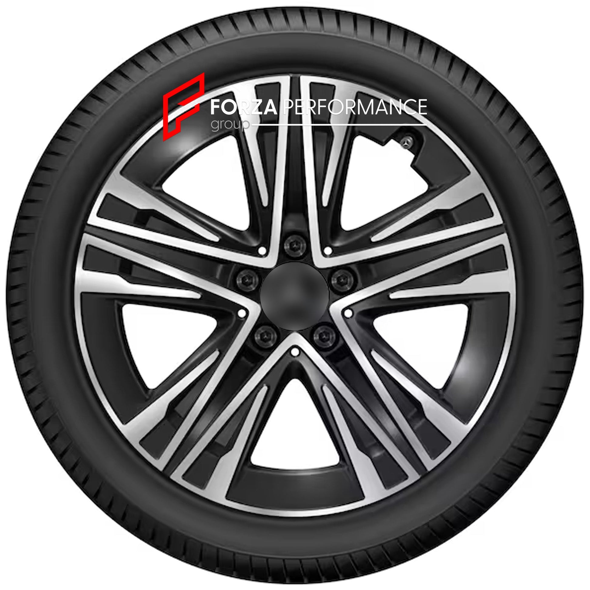 FORGED WHEELS RIMS for MERCEDES-BENZ CLA250 CLA350 C174 2026 custom fit OEM 5 W-spokes Aero black