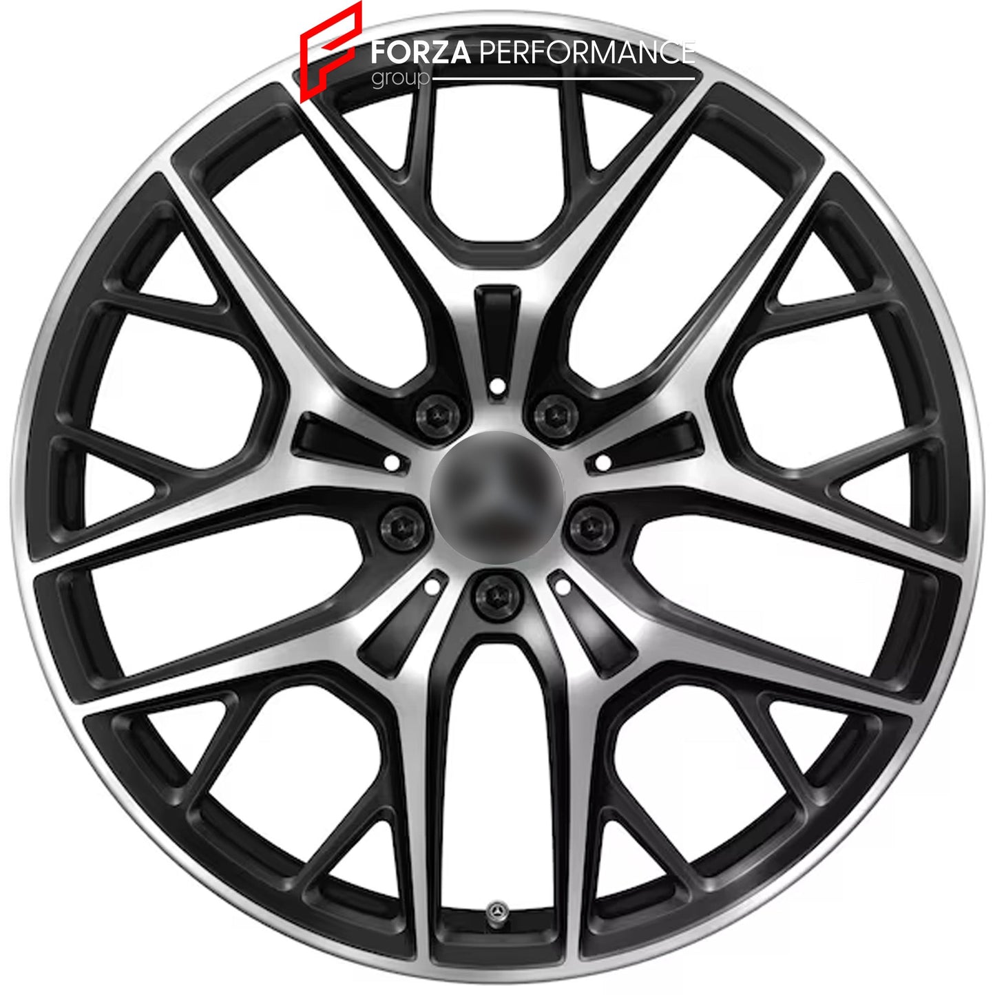 FORGED WHEELS RIMS for MERCEDES BENZ E CLASS W214 S214 2024+ ALL TERRAIN S140 ALL-TERRAIN S140 custom fit OEM All Terrain black cross spokes