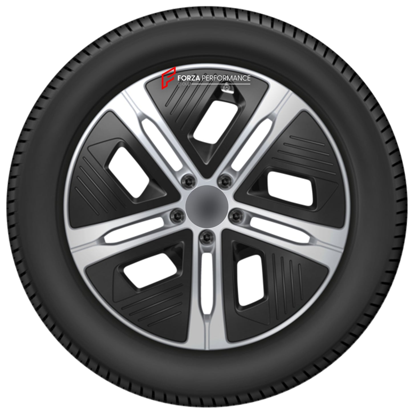 FORGED WHEELS RIMS FOR MERCEDES BENZ EQS SUV 450 580 X296 2023+ custom fit 5-spoke vanadiumsilver OEM A2964010400 7X45-X296