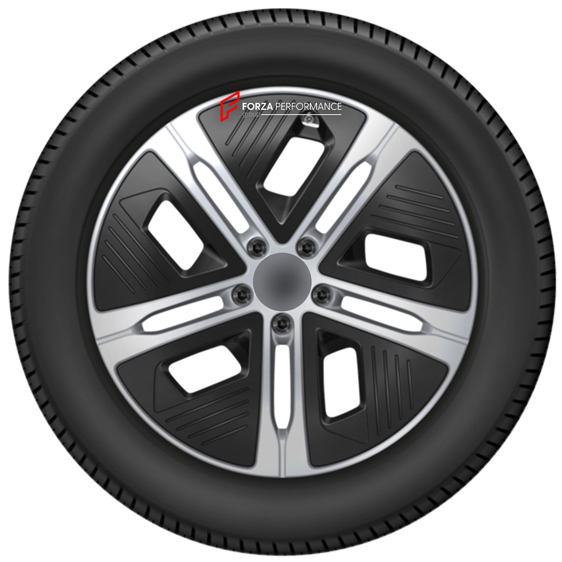 FORGED WHEELS RIMS FOR MERCEDES BENZ EQS SUV 450 580 X296 2023+ custom fit 5-spoke vanadiumsilver OEM A2964010400 7X45-X296