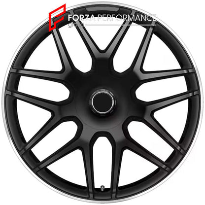 FORGED WHEELS RIMS for MERCEDES-BENZ G-CLASS G63 W465 2025 custom fit OEM 10 double spokes black A4654011000