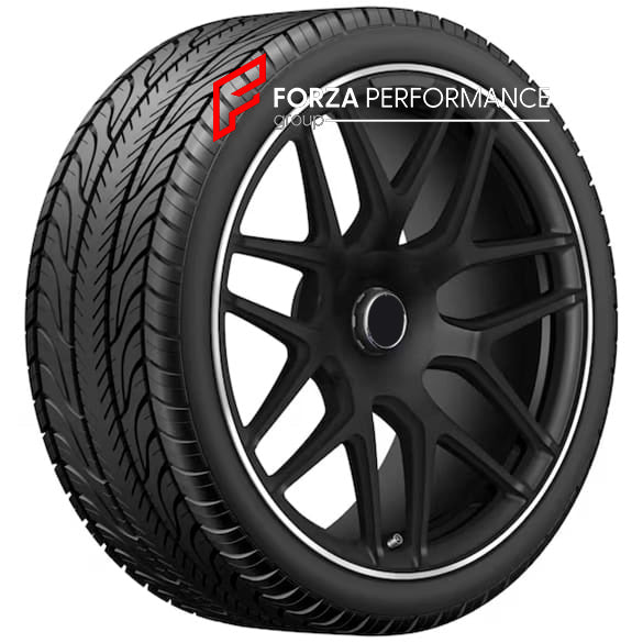 FORGED WHEELS RIMS for MERCEDES-BENZ G-CLASS G63 W465 2025 custom fit OEM 10 double spokes black A4654011000