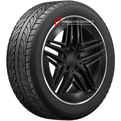 FORGED WHEELS RIMS for MERCEDES-BENZ V CLASS W447 V200CDI V220CDI V250BLUETEC 2015+ custom fit OEM 5 twin spokes glossy black