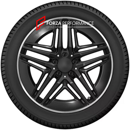 FORGED WHEELS RIMS for MERCEDES-BENZ V CLASS W447 V200CDI V220CDI V250BLUETEC 2015+ custom fit OEM 5 twin spokes glossy black