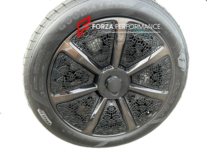 FORGED WHEELS RIMS for MERCEDES MAYBACH EQS SUV 2026 FORZA PERFORMANCE OEM MAYBACH NIGHT SERIES 7 SPOKE MAYBACH PATTERN