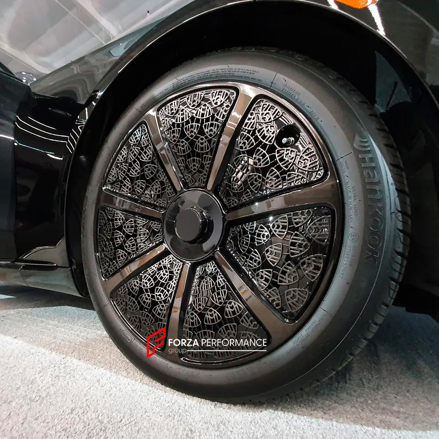 FORGED WHEELS RIMS for MERCEDES MAYBACH EQS SUV 2026 FORZA PERFORMANCE OEM MAYBACH NIGHT SERIES 7 SPOKE MAYBACH PATTERN