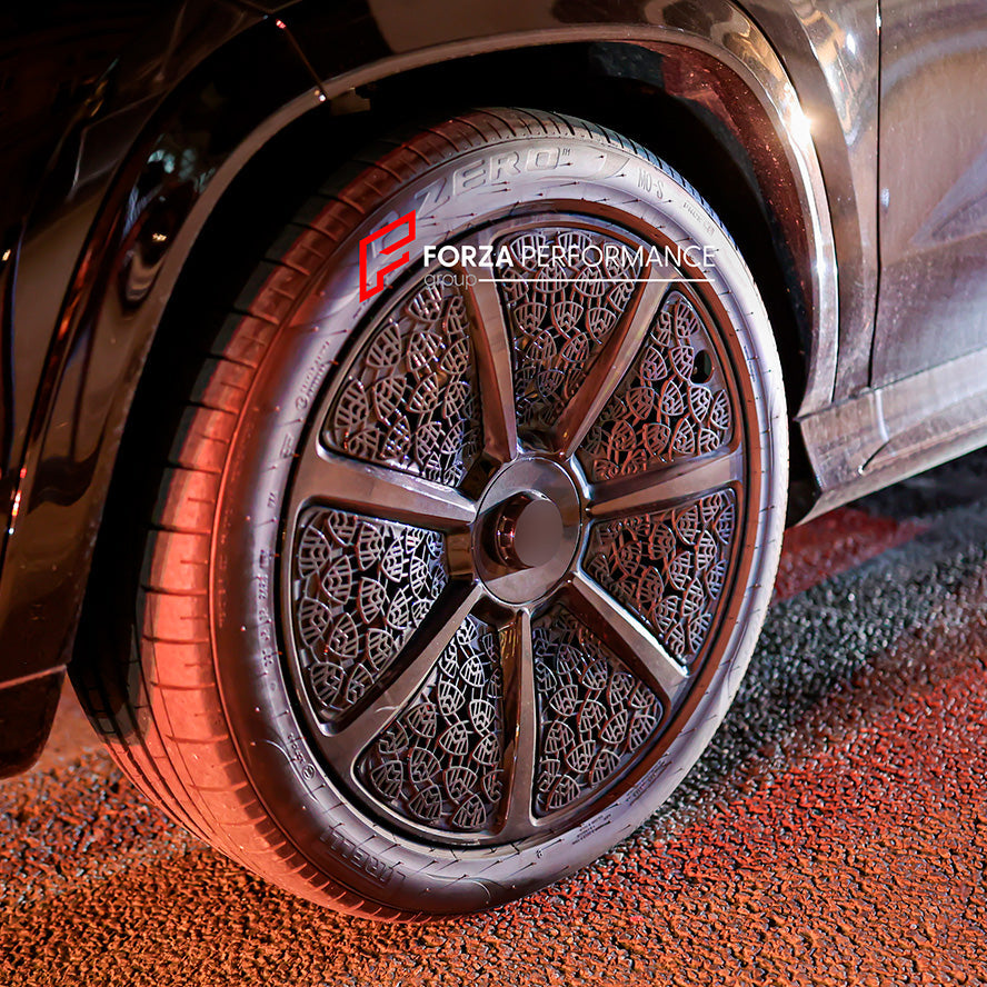 FORGED WHEELS RIMS for MERCEDES MAYBACH EQS SUV 2026 FORZA PERFORMANCE OEM MAYBACH NIGHT SERIES 7 SPOKE MAYBACH PATTERN