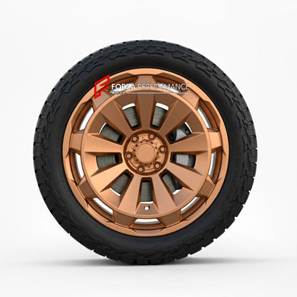 FORZA PERFORMANCE FORGED WHEELS RIMS for TESLA CYBERTRUCK  custom fit CYBRNOVA