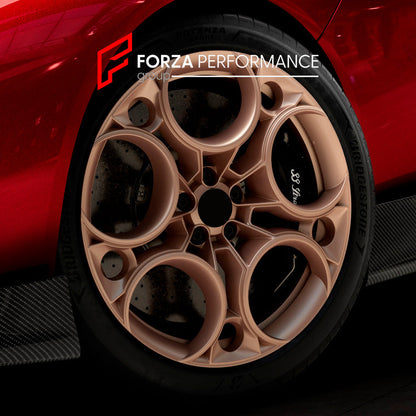 FORZA FORGED WHEELS RIMS for ALFA ROME OSTELVIO QUADRIFOGLIO custom fit OEM ALFA ROMEO 33 STRADALE
