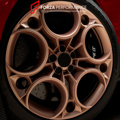 FORZA FORGED WHEELS RIMS for ALFA ROME OSTELVIO QUADRIFOGLIO custom fit OEM ALFA ROMEO 33 STRADALE
