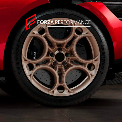 FORZA FORGED WHEELS RIMS for ALFA ROMEO GIULIA QUADRIFOGLIO custom fit OEM ALFA ROMEO 33 STRADALE