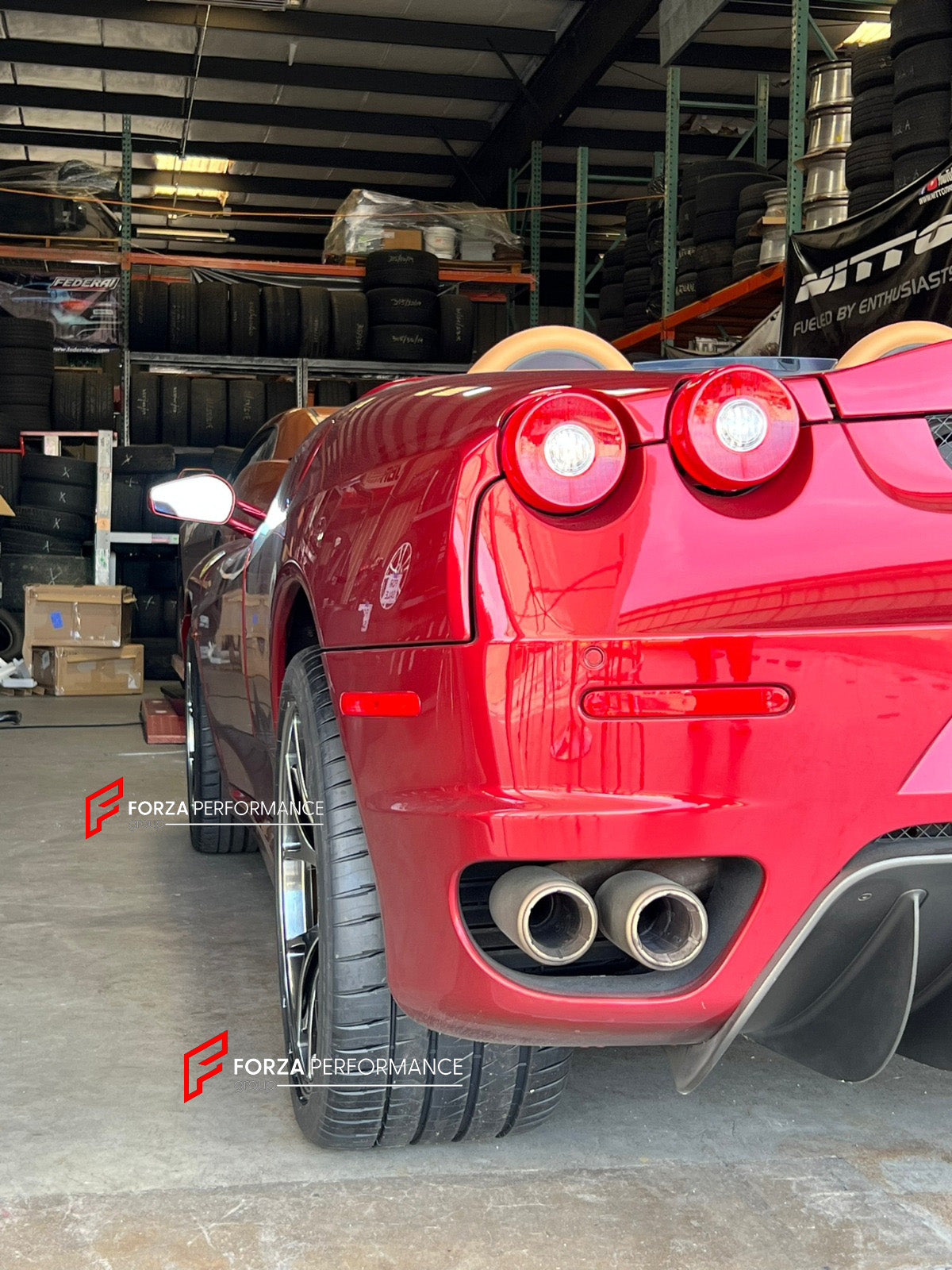 FORZA PEFORMANCE 19 INCH FORGED WHEELS RIMS for FERRARI F430 SPIDER ...