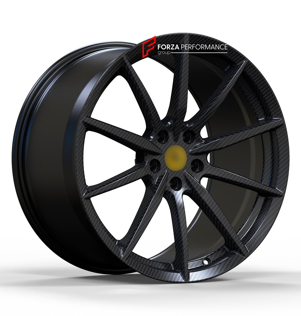 REAL CARBON FORGED WHEELS RIMS for FERRARI 296 SPECIALE