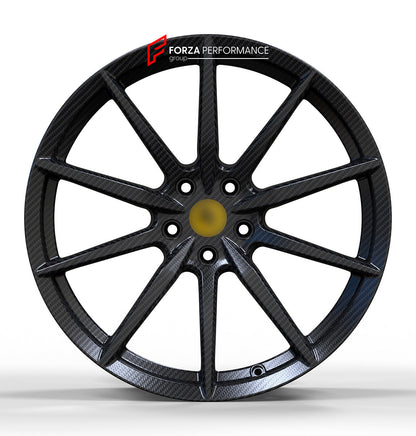 REAL CARBON FORGED WHEELS RIMS for FERRARI 296 SPECIALE