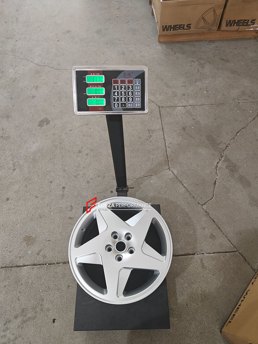 FORZA PERFORMANCE 17 INCH FORGED WHEELS RIMS for FERRARI MONDIAL 3.2 1986 custom fit OEM FERRARI 348 STYLE WHEELS