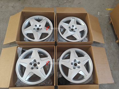 FORZA PERFORMANCE 17 INCH FORGED WHEELS RIMS for FERRARI MONDIAL 3.2 1986 custom fit OEM FERRARI 348 STYLE WHEELS