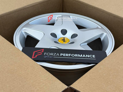 FORZA PERFORMANCE 17 INCH FORGED WHEELS RIMS for FERRARI MONDIAL 3.2 1986 custom fit OEM FERRARI 348 STYLE WHEELS