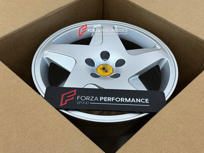FORZA PERFORMANCE 17 INCH FORGED WHEELS RIMS for FERRARI MONDIAL 3.2 1986 custom fit OEM FERRARI 348 STYLE WHEELS