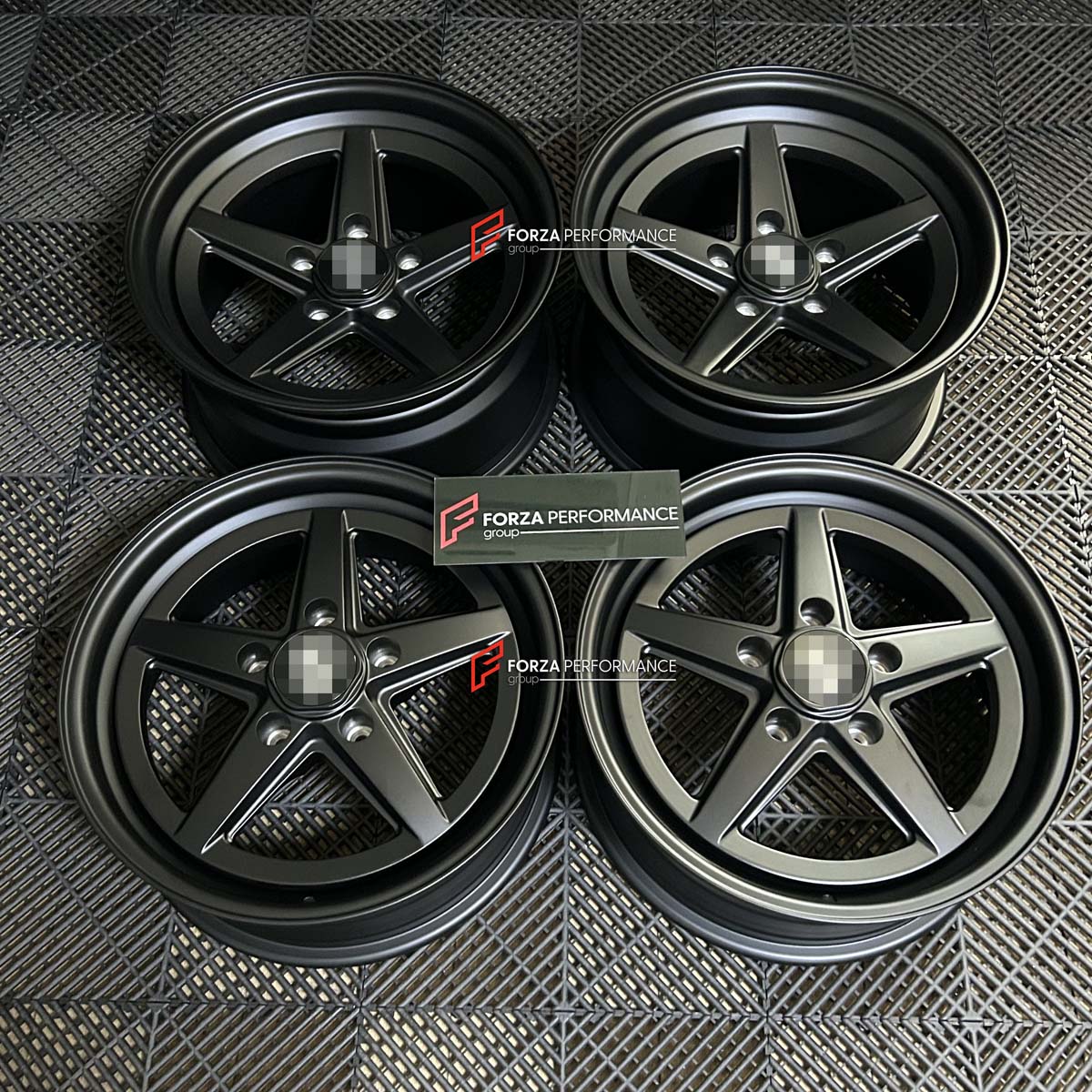FORZA PERFORMANCE 17 INCH FORGED WHEELS RIMS for PORSCHE 911 SC 1981 custom fit ROTIFORM 917 WHEELS