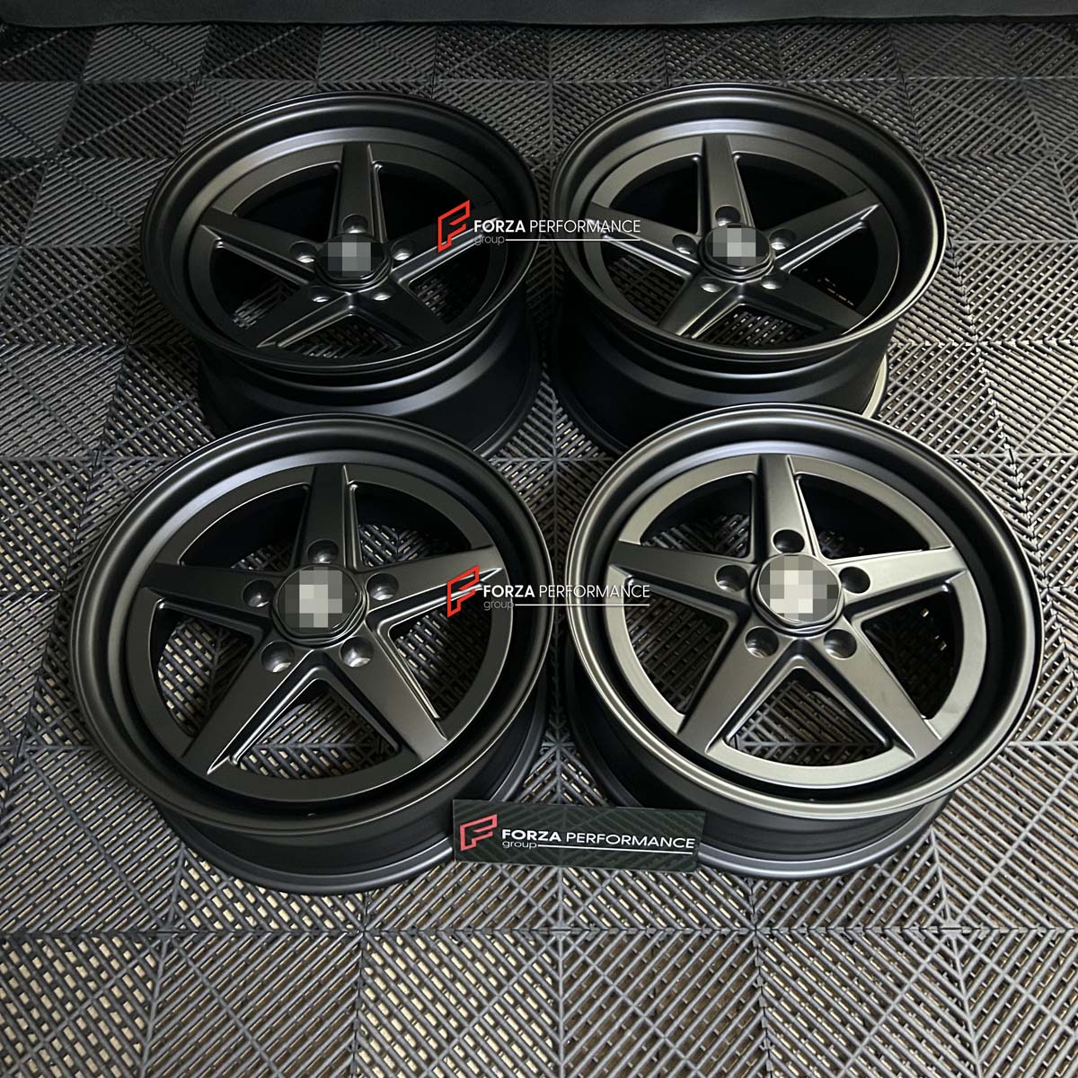 FORZA PERFORMANCE 17 INCH FORGED WHEELS RIMS for PORSCHE 911 SC 1981 custom fit ROTIFORM 917 WHEELS